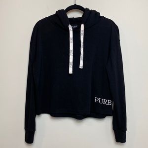 Ladies PURE. Crop Hoodie
